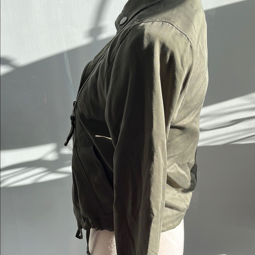 Abercrombie & Fitch Green Utility Jacket - Picture 3 of 6